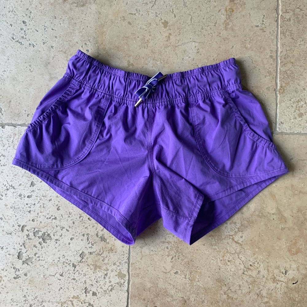 Lululemon Purple Shorts